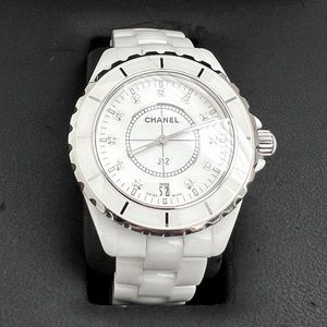‼️SOLD‼️ CHANEL J12 White Ceramic Diamond